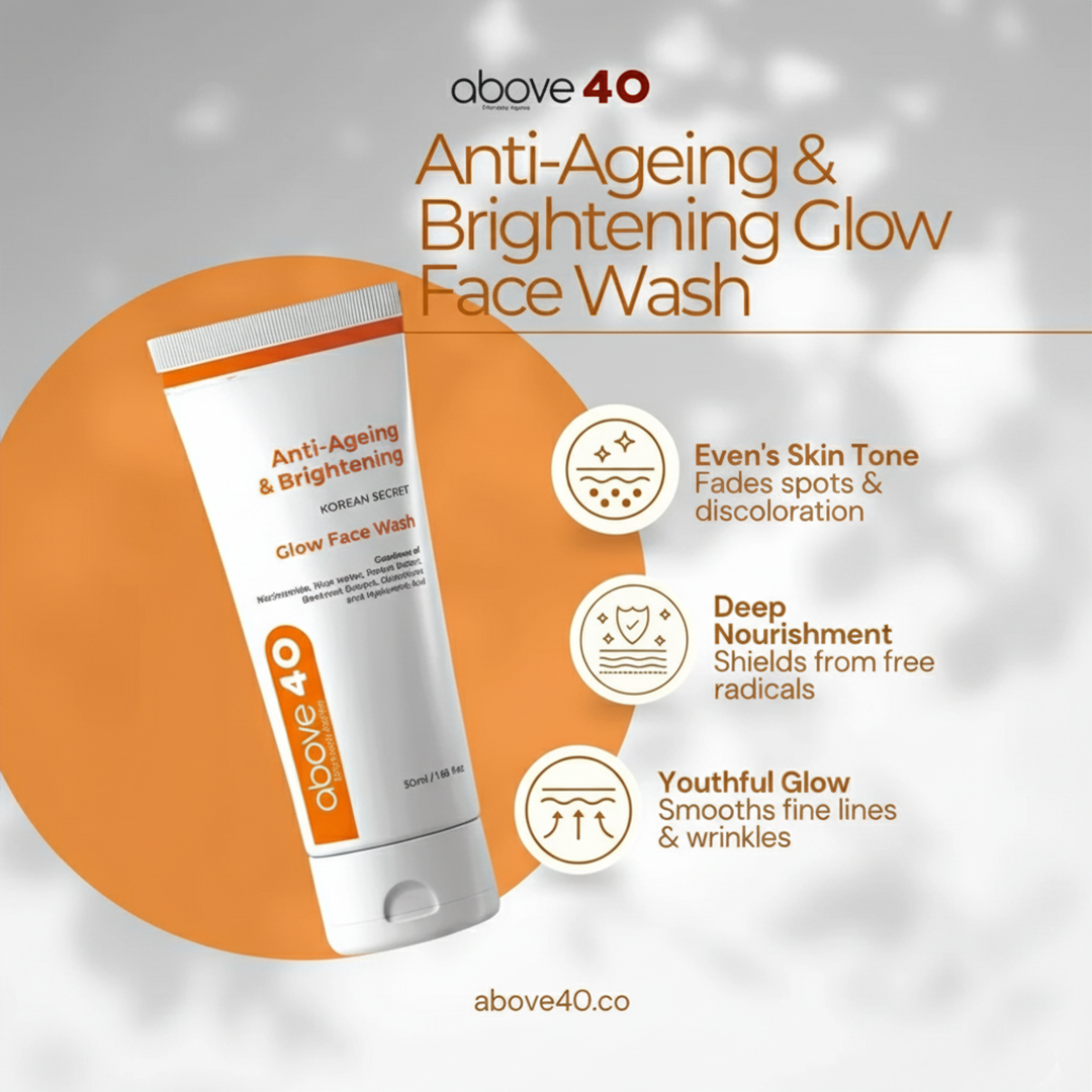 Anti-Ageing & Brightening Glow Face Wash | For Men & Women