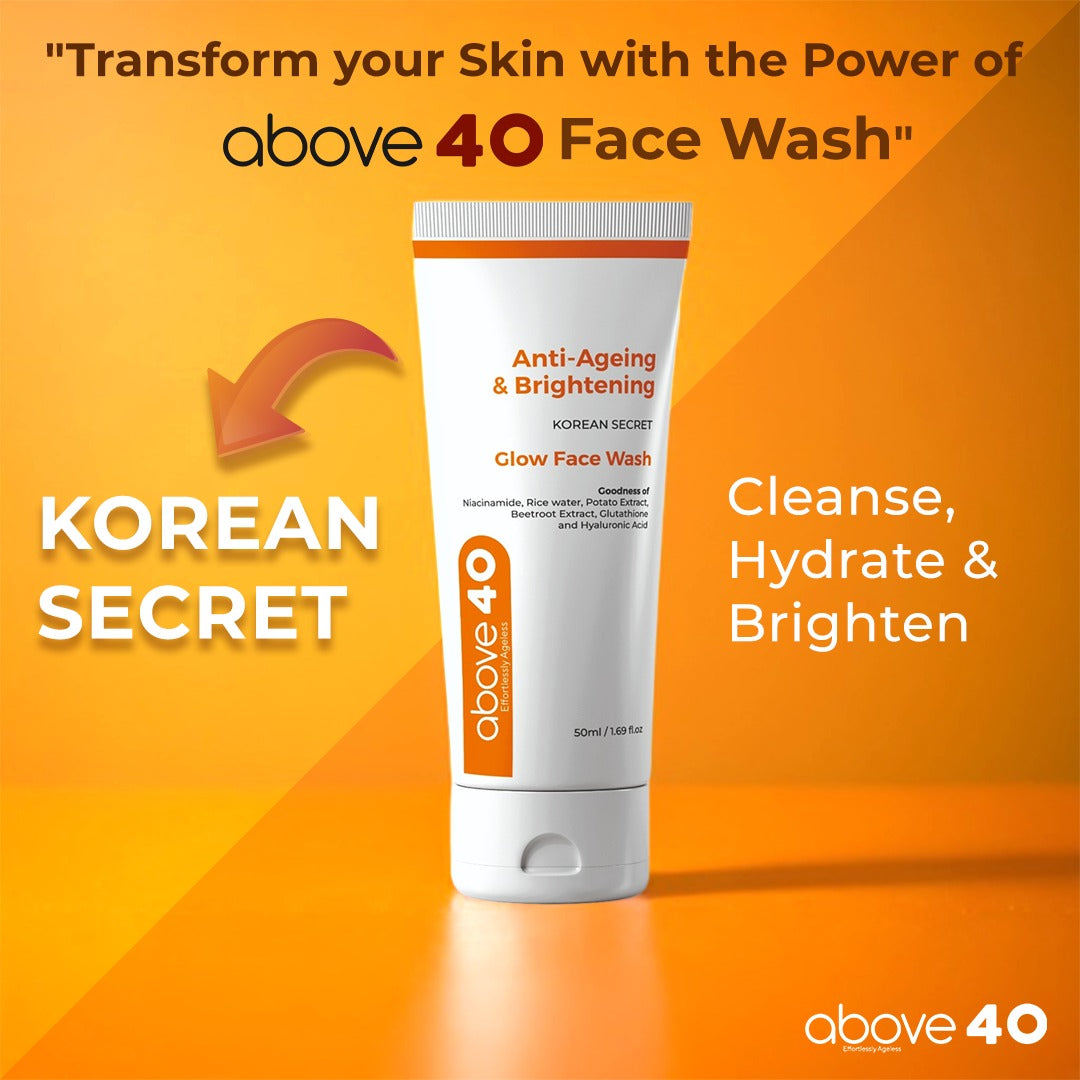 Anti-Ageing & Brightening Glow Face Wash | For Men & Women