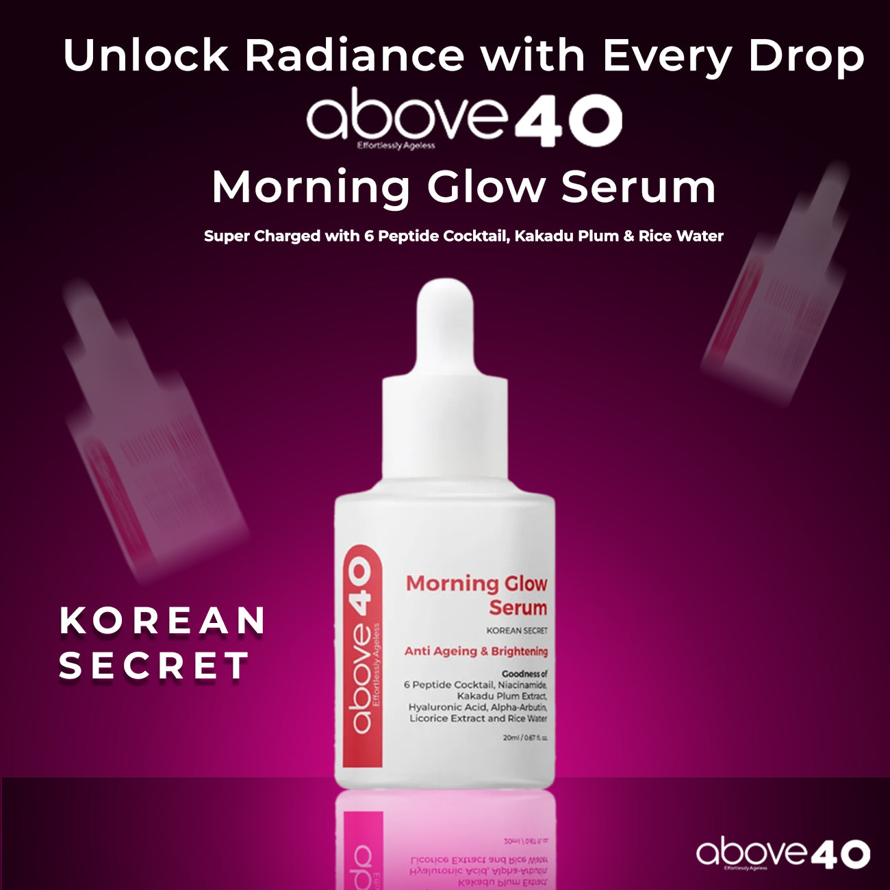 Anti-Ageing & Brightening Morning Glow Serum | For Men & Women