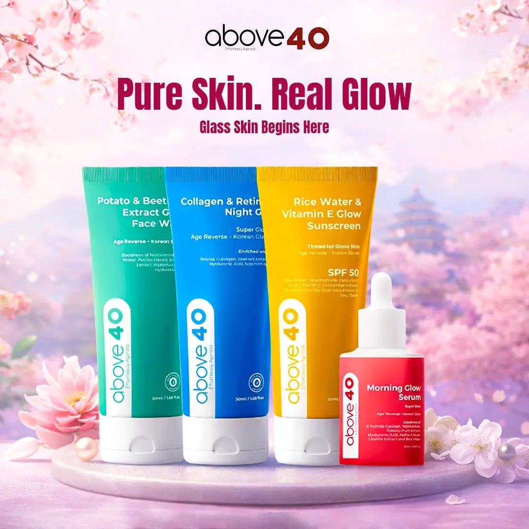 Anti-Ageing Skincare for 40+ Women | Above40 | Korean Beauty India