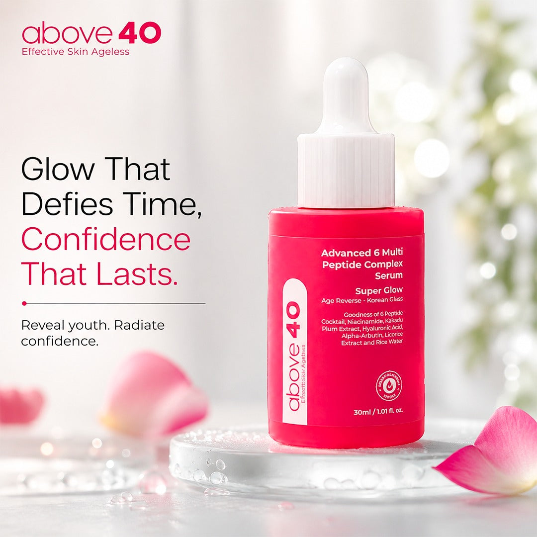 Why Every Indian Skin Over 40 Needs a Peptide Serum in the Morning Routine