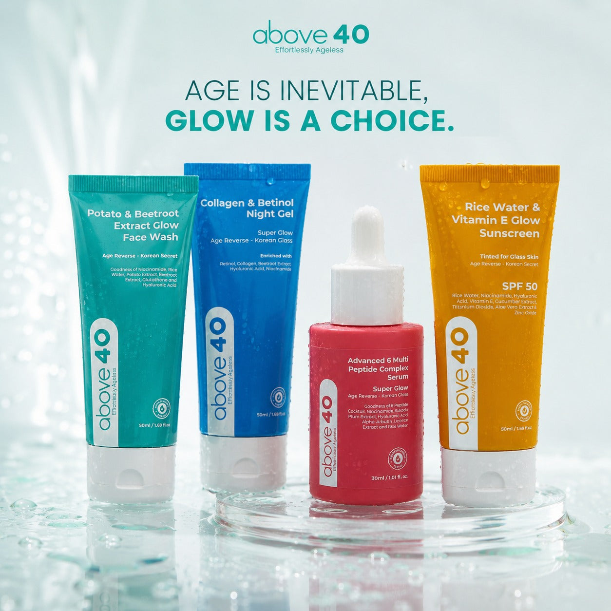 Above 40: India's First Anti-Ageing Skincare Brand Built for Men and Women Over 40