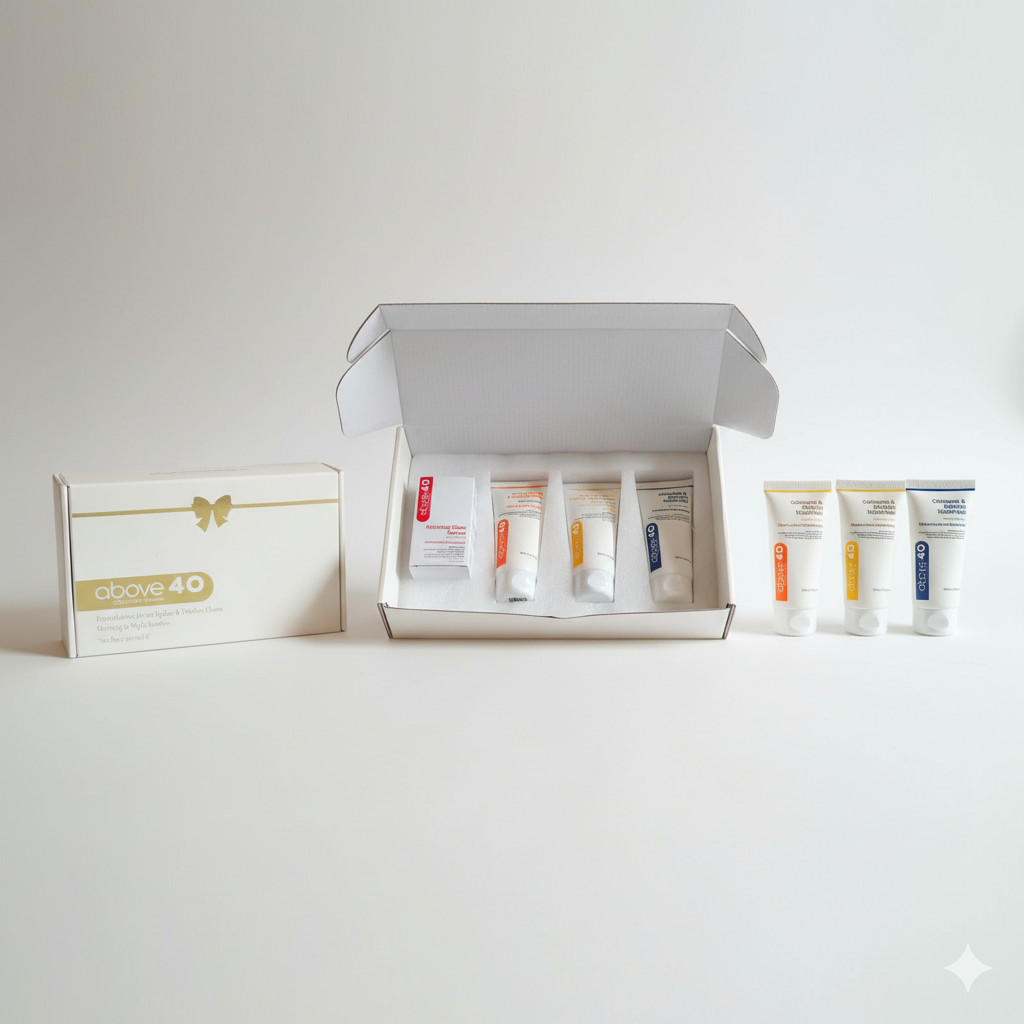 Above40 Complete Holistic Skincare Ritual Box - Gift the Art of Self-Love
