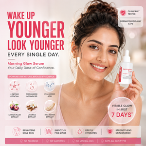 Anti-Ageing & Brightening Morning Glow Serum | For Men & Women - 20ml