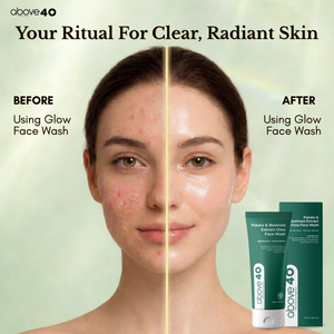 Glow Face Wash – Korean Anti Ageing & Brightening Cleanser with Glutathione