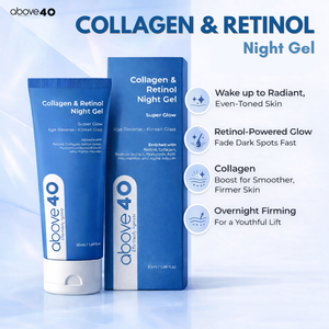 Retinol Night Cream – Korean Anti Aging Lightweight Gel Cream for Fine Lines & Wrinkles with Retinol & Collagen | Women & Men