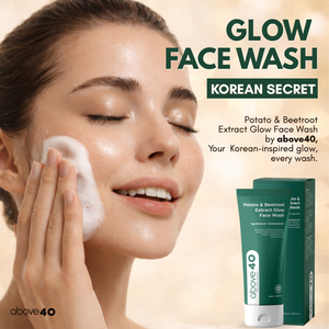 Glow Face Wash – Korean Anti Ageing & Brightening Cleanser with Glutathione