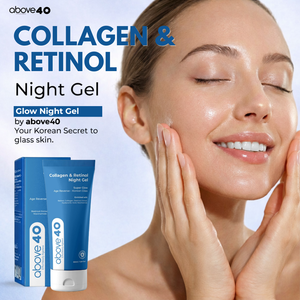 Retinol Night Cream – Korean Anti Aging Lightweight Gel Cream for Fine Lines & Wrinkles with Retinol & Collagen | Women & Men