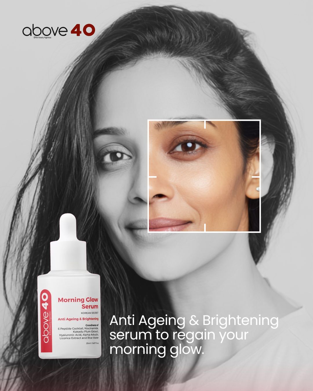 Anti-Ageing & Brightening Morning Glow Serum | For Men & Women