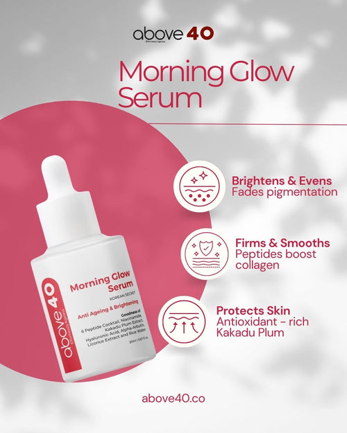 Anti-Ageing & Brightening Morning Glow Serum | For Men & Women