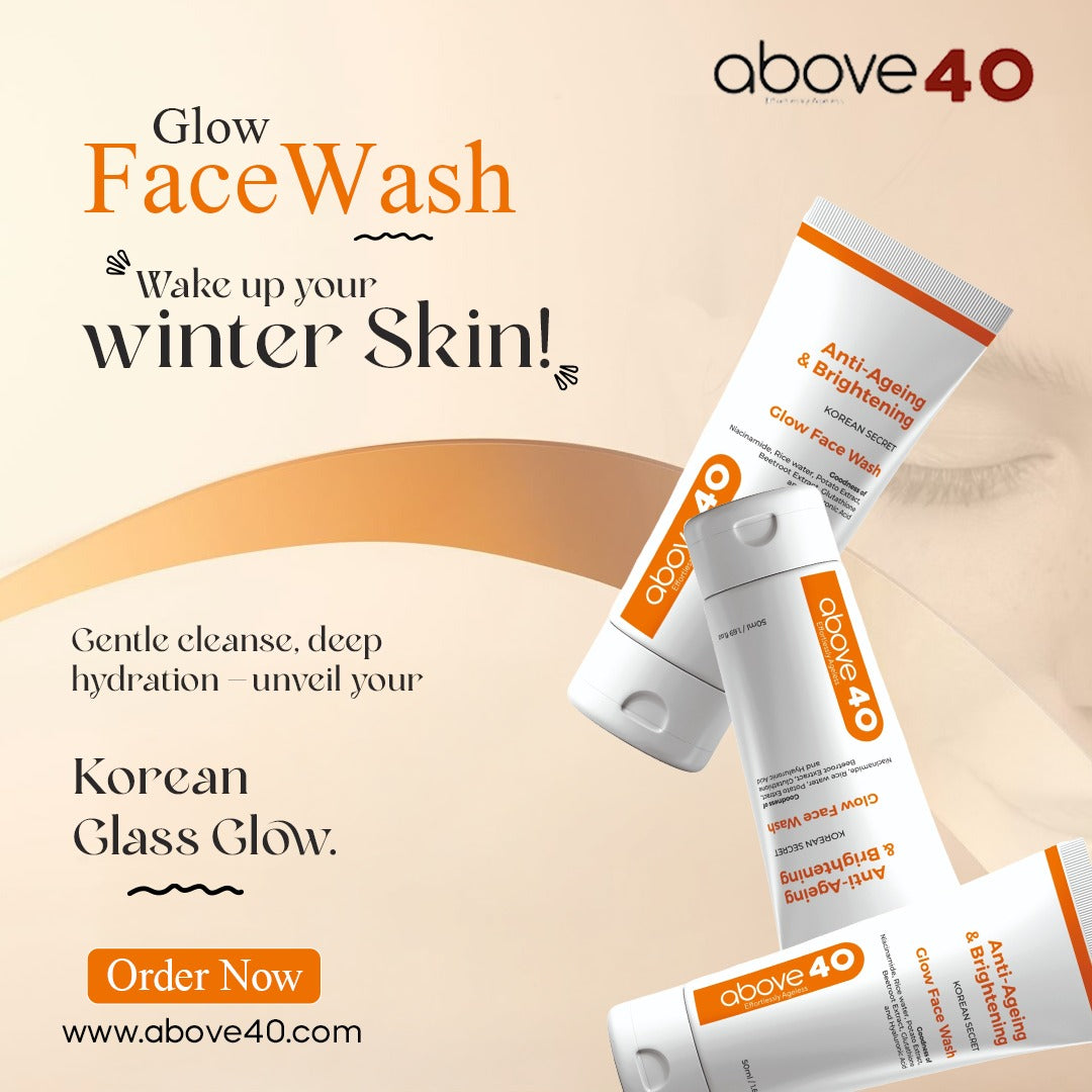 Anti-Ageing & Brightening Glow Face Wash | For Men & Women