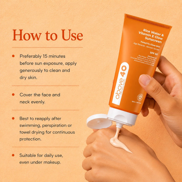 Tinted Sunscreen SPF 50 PA++++ – Korean Glow Sunblock with Niacinamide & Hyaluronic Acid