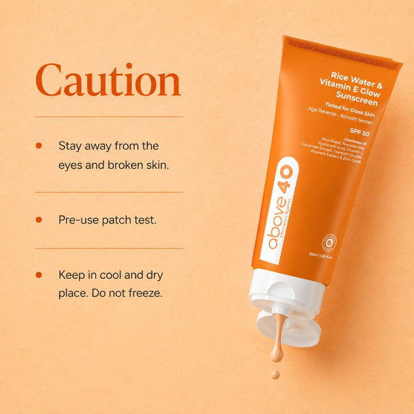 Tinted Sunscreen SPF 50 PA++++ – Korean Glow Sunblock with Niacinamide & Hyaluronic Acid