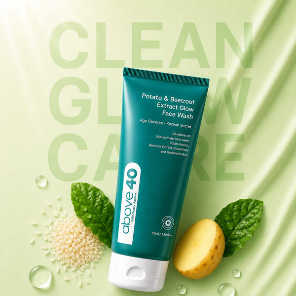 Glow Face Wash – Korean Anti Ageing & Brightening Cleanser with Glutathione