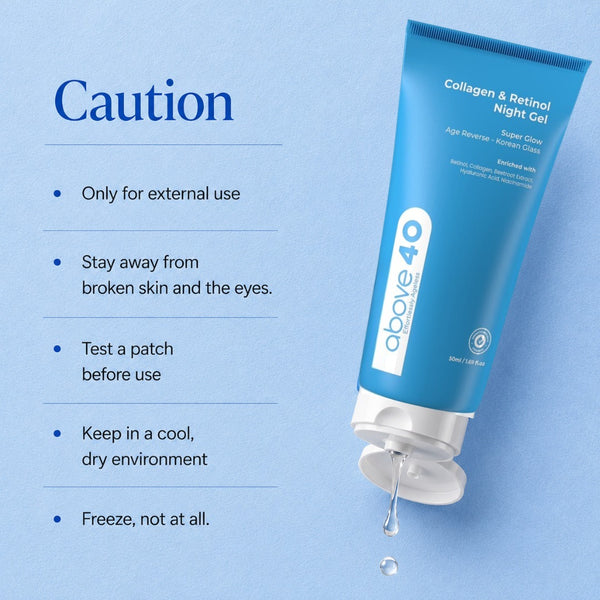 Retinol Night Cream – Korean Anti Aging Lightweight Gel Cream for Fine Lines & Wrinkles with Retinol & Collagen | Women & Men