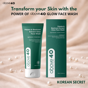 Glow Face Wash – Korean Anti Ageing & Brightening Cleanser with Glutathione