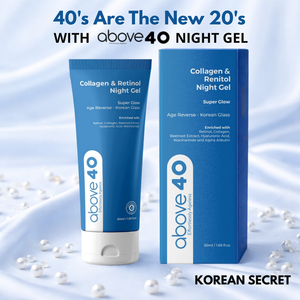 Retinol Night Cream – Korean Anti Aging Lightweight Gel Cream for Fine Lines & Wrinkles with Retinol & Collagen | Women & Men