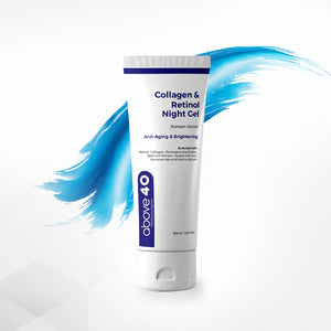 Collagen & Retinol Anti-Ageing & Brightening Night Gel Cream | For Men & Women