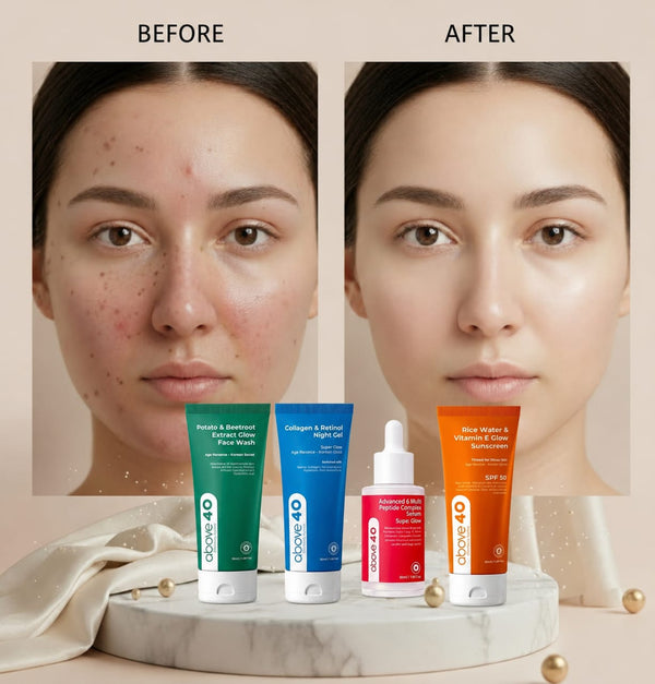Above40 Complete Holistic Skincare Ritual Box - Gift the Art of Self-Love