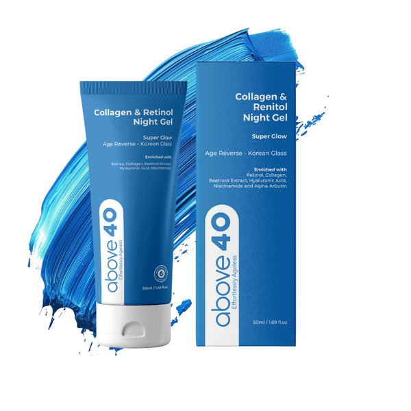 Retinol Night Cream – Korean Anti Aging Lightweight Gel Cream for Fine Lines & Wrinkles with Retinol & Collagen | Women & Men