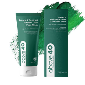 Glow Face Wash – Korean Anti Ageing & Brightening Cleanser with Glutathione