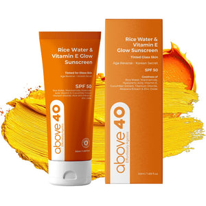 Tinted Sunscreen SPF 50 PA++++ – Korean Glow Sunblock with Niacinamide & Hyaluronic Acid